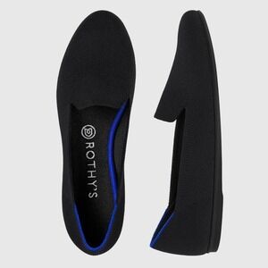 Rothy’s The Loafers Slip On Shoes Black Size W11 NWOB
